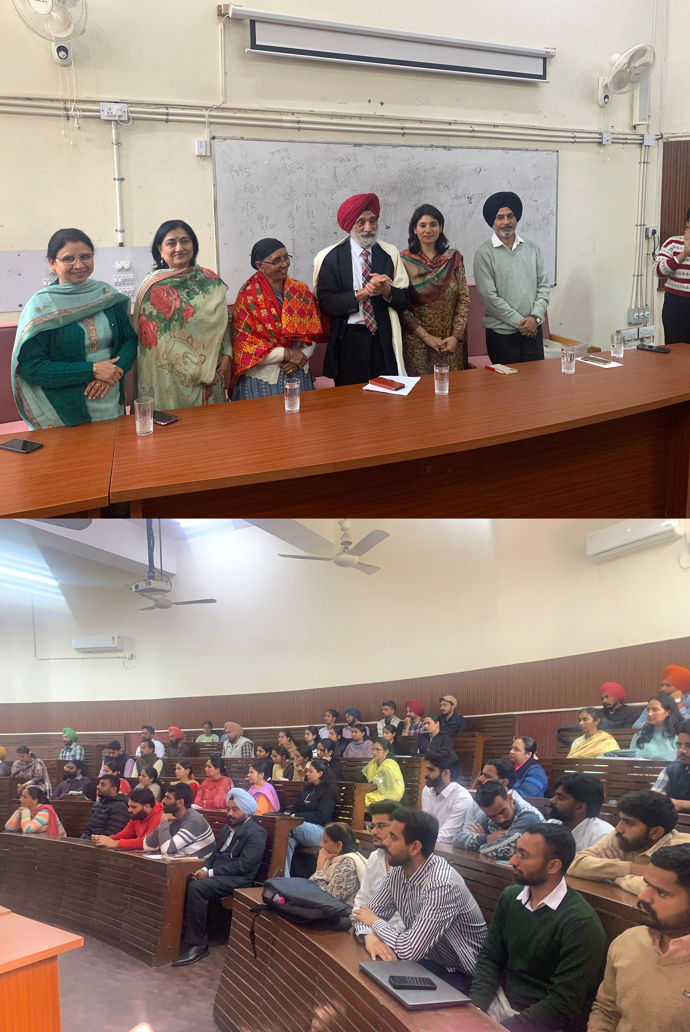 The School of Punjabi Studies, PU, Chandigarh, in collaboration with PSA Ludhiana, organized a "Face to Face" program with renowned expatriate Punjabi short story writer Jarnail Singh.